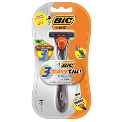 Big 3-blade Easy Click Razor, 1 Pack, 6 Pieces ,Korean Razor Blade