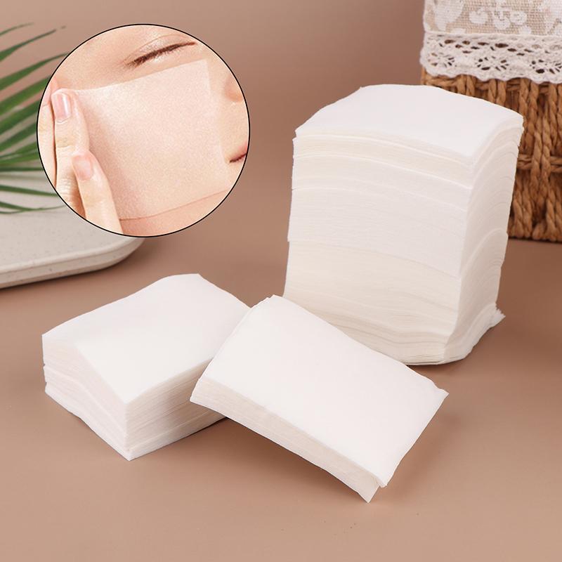 400Pcs Disposable Ultra-Thin Makeup Remover Pads – Stretchable, Lightweight Cleansing Wipes for Facial Use