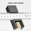 Combination Square Steel Rule Guide Block With Quick To Adjust Mechanism For Precise Line Marking
