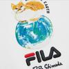 New FILA x Pepe Shimada Sweatshirt Men's Standard White F11M133298F-WT