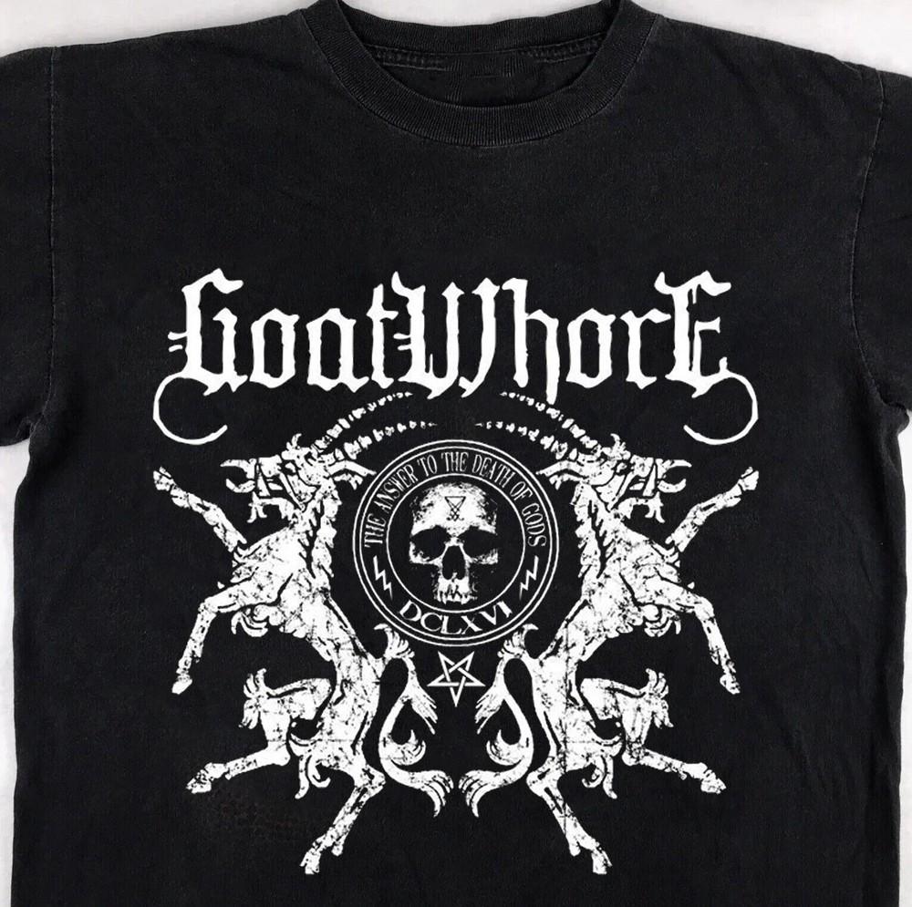 Goatwhore Cotton Band Short Sleeve Black S-2345XL Unisex T-shirt Unisex T-Shirt S