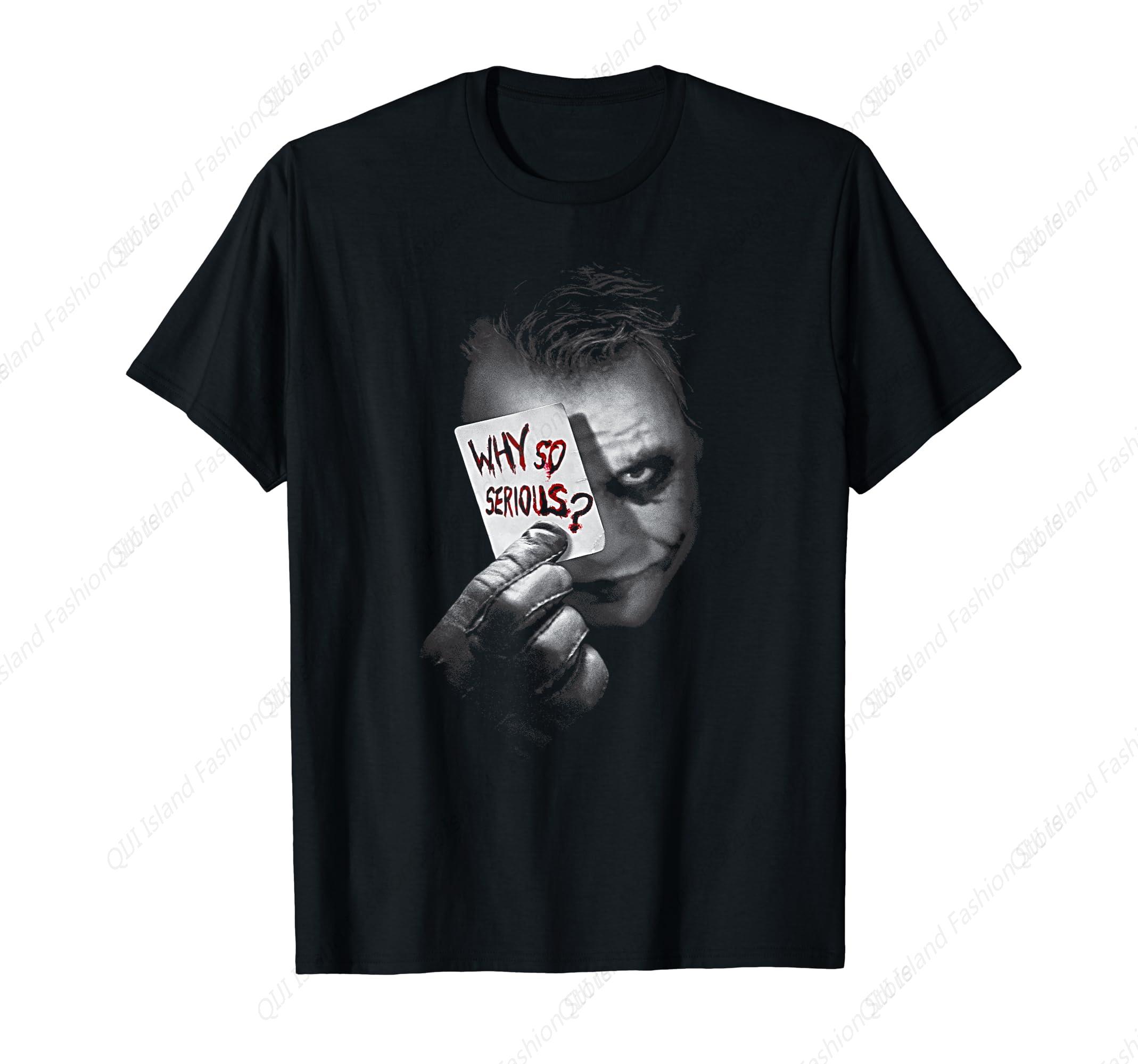 Knight Photo Why So Serious TShirt S