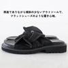 Stretch Satin Twist Sandals for Size Black [Sesto] Women, S, dhs4110-BLK-S