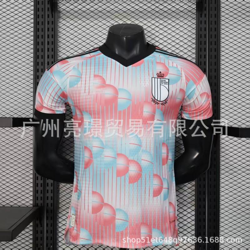 Belgium 2026 World Cup Soccer Jersey Men Women Short Sleeve Football Kit Home Away De Bruyne 7 Player Fan Version