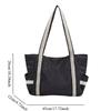 Korean Multi Pocket Polka Dot Lace Shoulder Bag,Vintage Canvas Y2k Girls Tote Bag,Sweet Cute Commuter Work Everyday Handbag