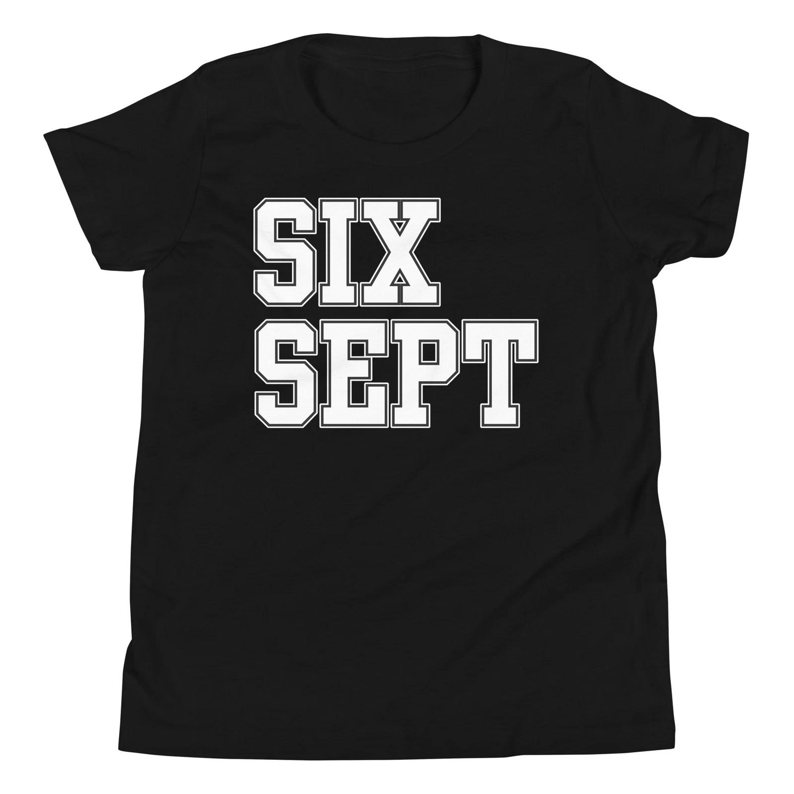 Six Sept French 67 Meme Gen Alpha Slang School Funny Novelty Youth T-Shirt 100