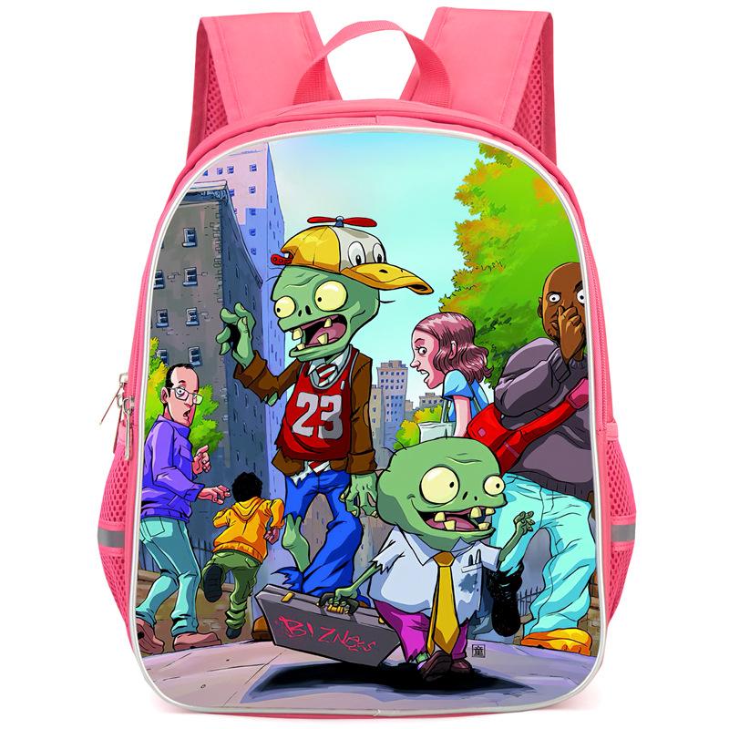 Plants Vs. Zombies Plants Vs. Zombies Anime Backpack Student Bag
