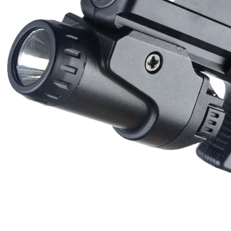 FOXTROT1X Metal Undermount LED Strobe Flashlight - 500 Lumens, 20mm Rail, Outdoor Lighting