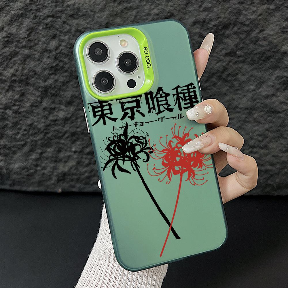 

Hot Tokyos Ghouls Phone Case for Samsung Galaxy S26 S25 Edge S24 S23 S22 S21 FE S20 Ultra Plus 5G Colorful Silver Hard Cover Galaxy S24 Ultra