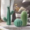 Nordic Ceramic Handicrafts Simulation Cactus Ornaments Art Decorative Home Furnishings Photography Props Green Room Decor