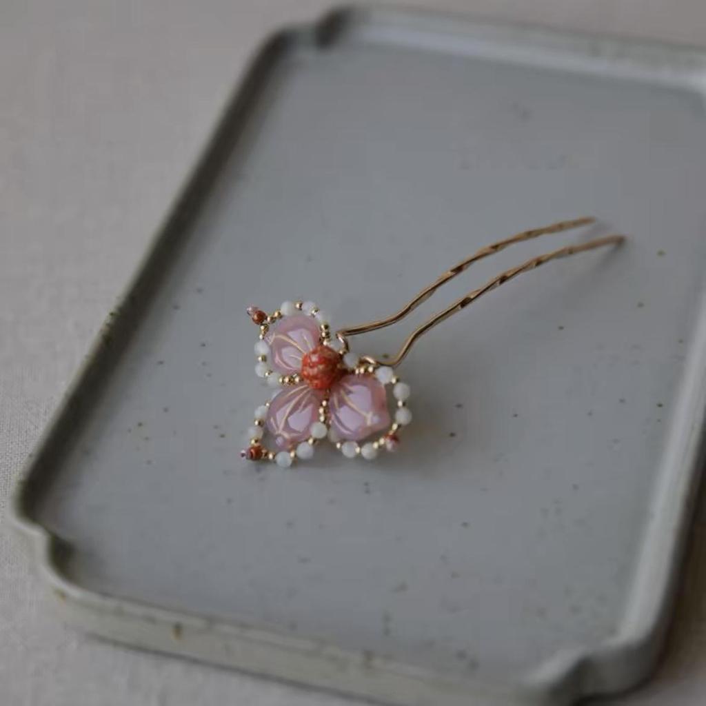 3D Printed Song Dynasty Hanfu Hair Crown & Hairpin - Fairy Style Headdress for Photoshoots