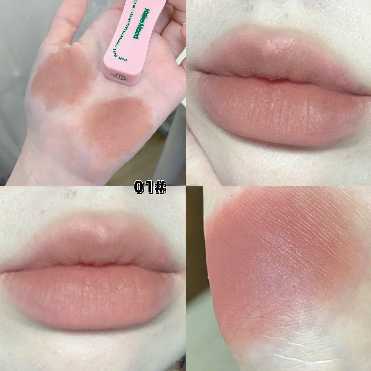 

Психоделічний кольоровий lip glaze matte matte whitening lip glaze помада, яку непросто приклеїти до чашки 1.8g