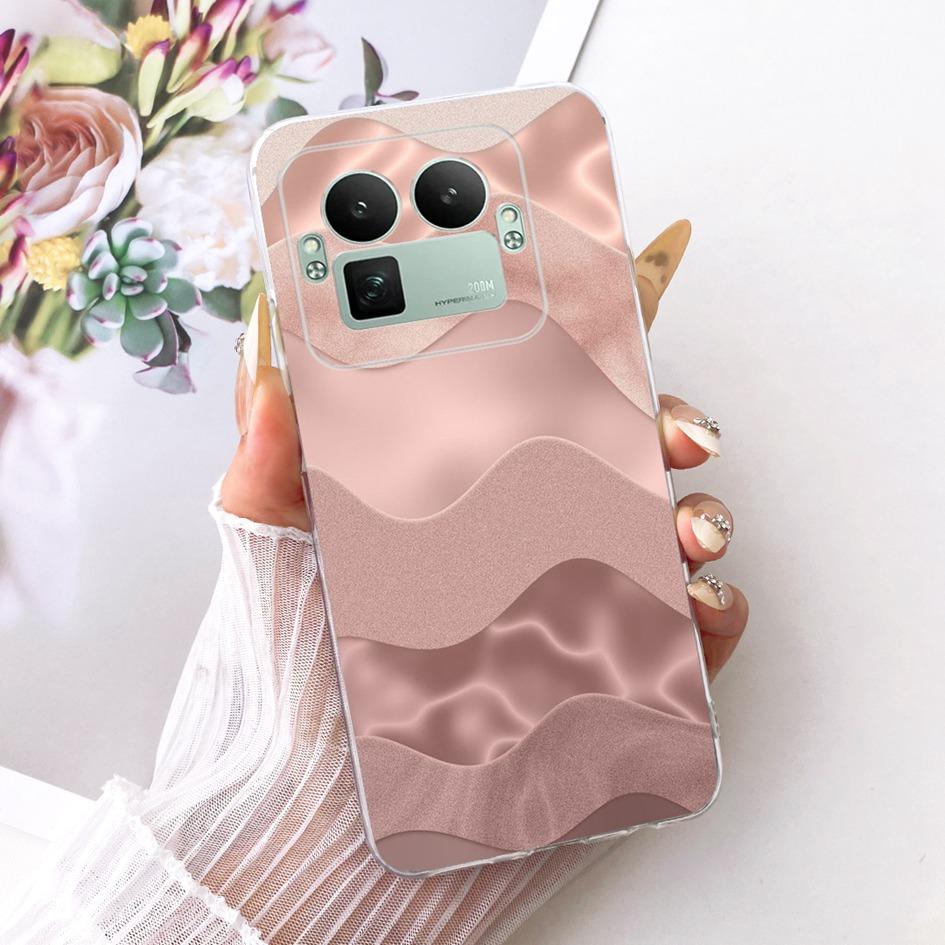 For Realme GT8 Pro 2025 Case RMX5210 Popular Flower Bowknot Soft Slim Silicone Back Cover For Realme GT 8 GT8 RealmeGT8 5G Coque
