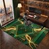 Tappeto in Velluto di Cristallo con Stampa Calcio Werder Bremen, Comodo Assorbente d'Acqua Antiscivolo Tappeto per Pavimenti Interni