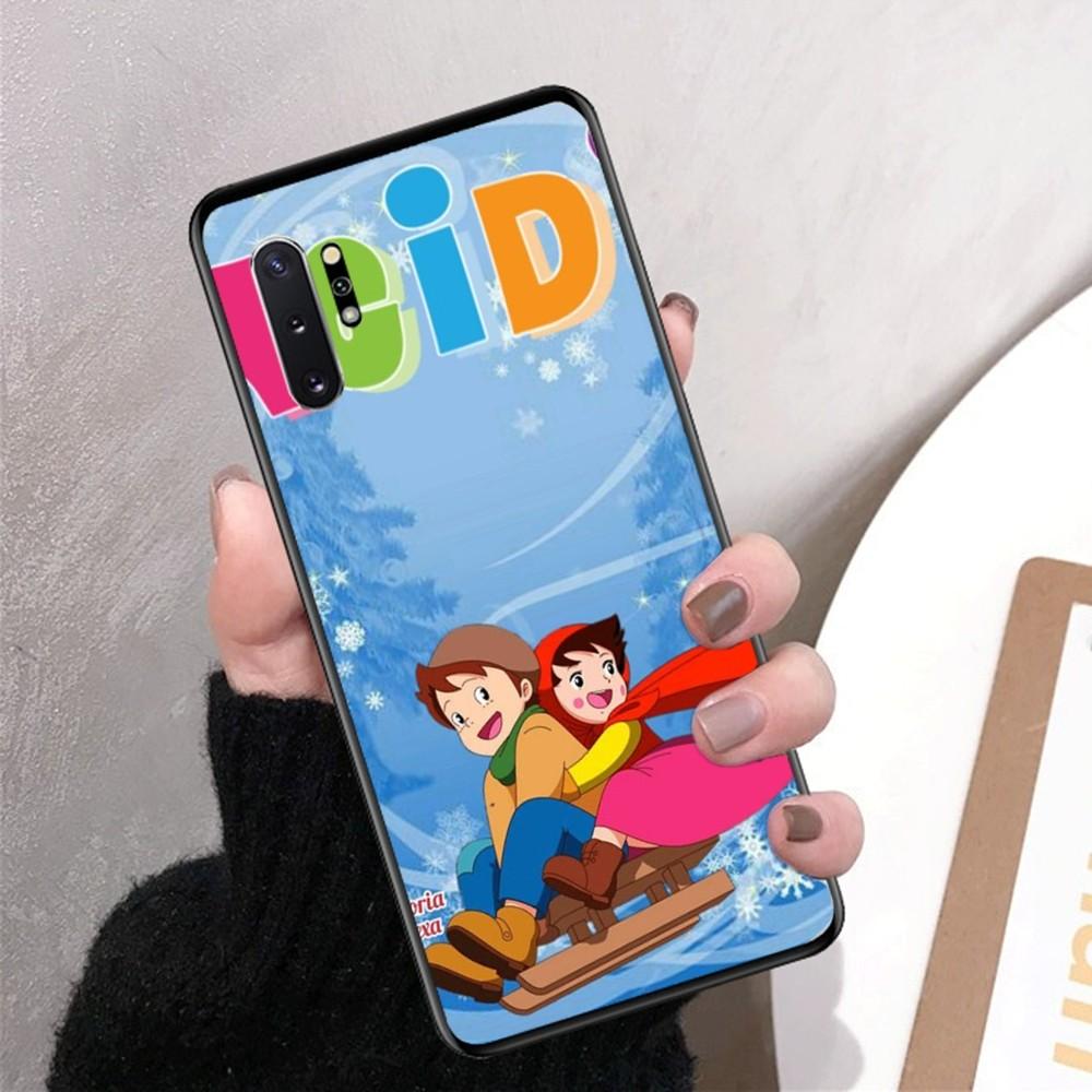 Süße Heidi Handyhülle für Samsung Note 8 9 10 20 Pro Plus Lite M 10 11 20 30 21 31 51 A 21 22 42 02 03
