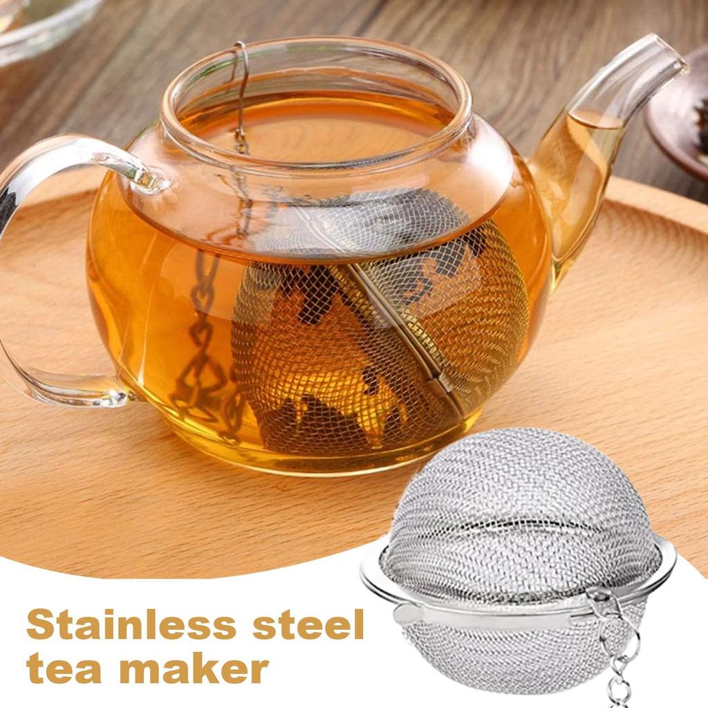 Tea Infuser Stainless Steel Mesh Tea Ball Tea Strainers Tea Infuser Strainer Filters For Loose Tea Herbal Spices Matcha Cocktail