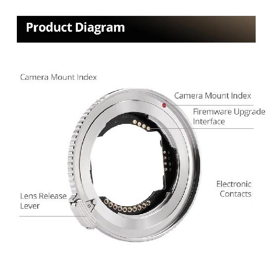 Viltrox E-Z Booster Lens Mount Adapter Auto Focus for Sony E-mount Lens Adapter To Nikon Z-mount Series Mirrorless Camera Z5 Z50