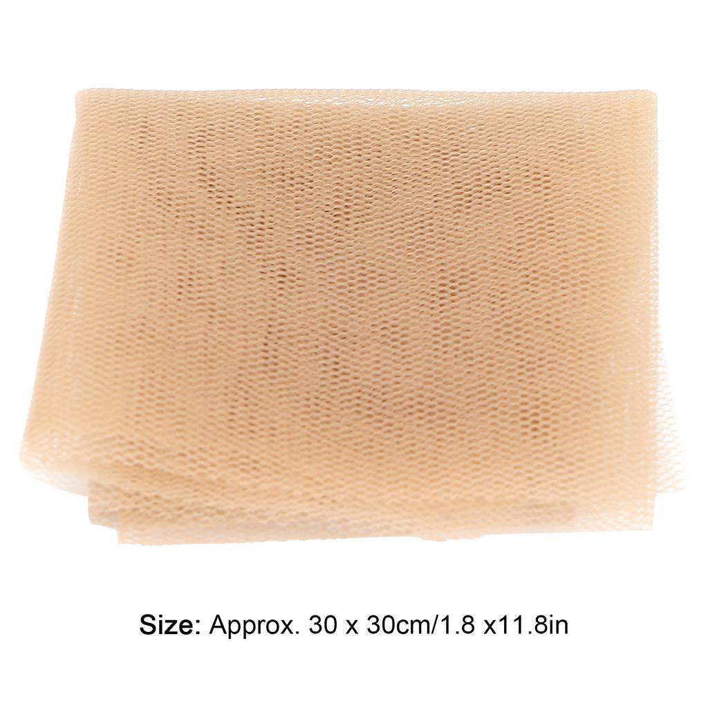 30x30cm Film Makijaż Koronka Siatka Koronkowa Peruka Fałszywa Broda Koronkowe Zamknięcie Materiał do Wyrobu Akcesorium