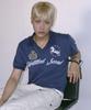 Eontaiteulseoul Untitled Crest Polo Crop Short Sleeve Navy