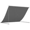 Retractable Awning Anthracite 200 X 150 Cm Fabric and Steel