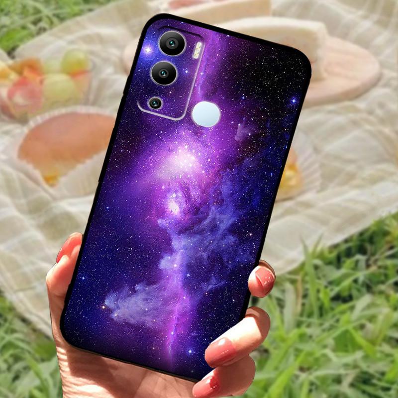 For Infinix Hot 12i Case 12 i X665B Silicone Soft TPU Phone Cover For Infinix Hot 12 Pro X668C Cases Hot12 X6817 Bumper Fundas