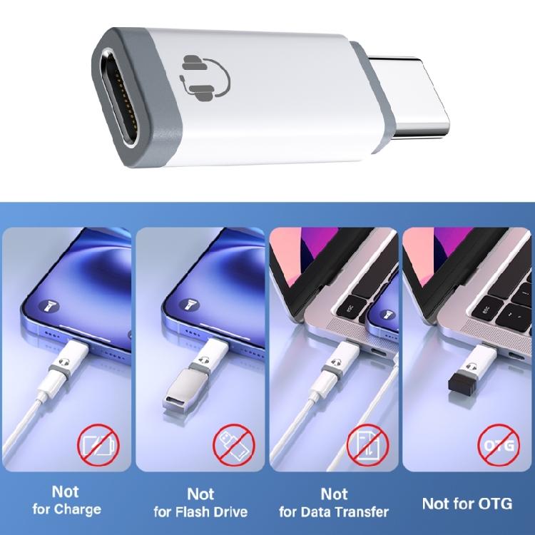 Type C To Connector  Sound  Adapter Type C Earphone Adapter Aluminum Charging Adapter  Sound  Converter for Phone  15/16
