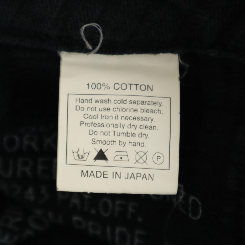COOTIE Herringbone Button fly Long pants w30 Black series Men's Used