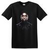 African King Superhero Portrait T Shirt Purple Armor Movie Fan Graphic Tee