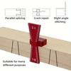 Bearing Wheel Cutter for Soft Wood ,Inch/MM Scale Ruler, Marking Gauge Dovetail Jig 1:5 1:8 Guide Aluminium Alloy Scribing Tool