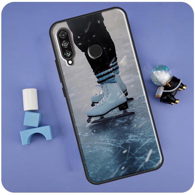 Figure Skating Dance For Huawei Nova Y70 Y60 Y90 Y61 Y91 Nova 9 10 SE 11 Pro 5T 11i 8i 3i P20 P30 P40 Lite Case