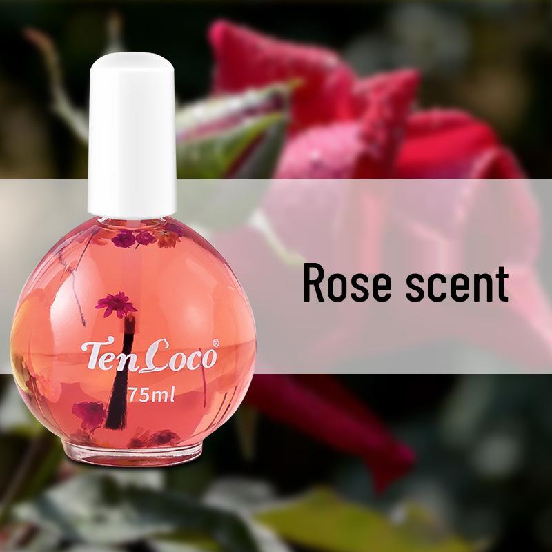 75ml Plant Dried Flower Scented Cuticle Oil - Anti-Hangnail Nail Protector