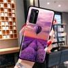 Lavender Case For Samsung Galaxy A51 A71 M31 A41 A31 A11 A01 M51 M21 M11 M40 Black Soft Phone Cover Fundas