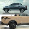Car Graphics Claw Styling Sticker For Ssangyong KG Rexton Sports Pickup Truck Bed Side Decor Decal Cover Auto Tuning Accessories