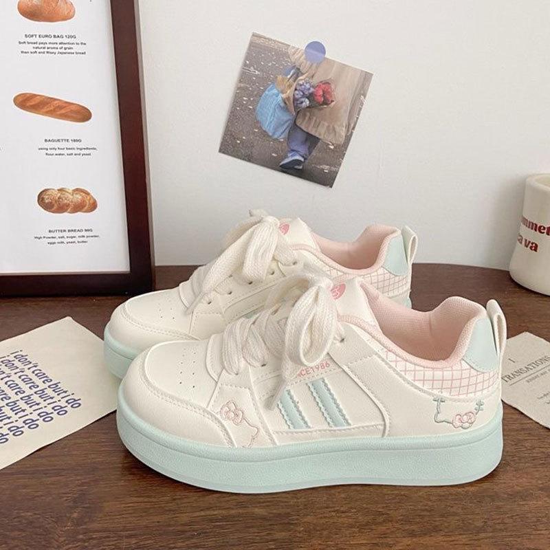 Maillard platform women's autumn new chic niche design casual student sports board shoes