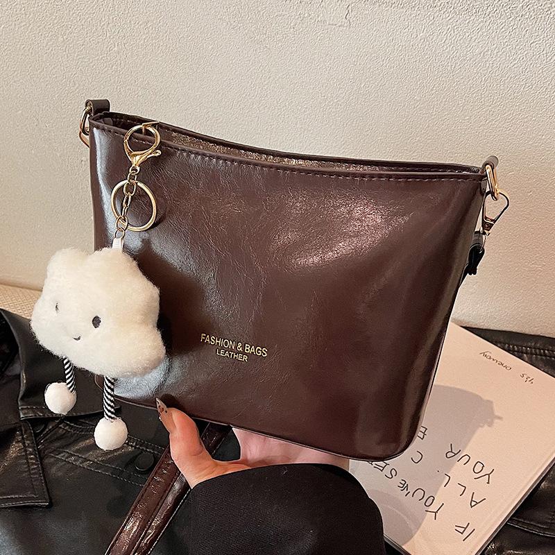 High-end Niche Bucket Bag for Women's New Trendy Crossbody Bag for Women Ins Niche Versatile Shoulder Chain Bag