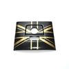 Union Jack Car Cigarette Lighter USB AUX Panel Trim Cover Sticker For Mini Cooper S JCW F60 Countryman Auto Interior Accessories pwaxk99