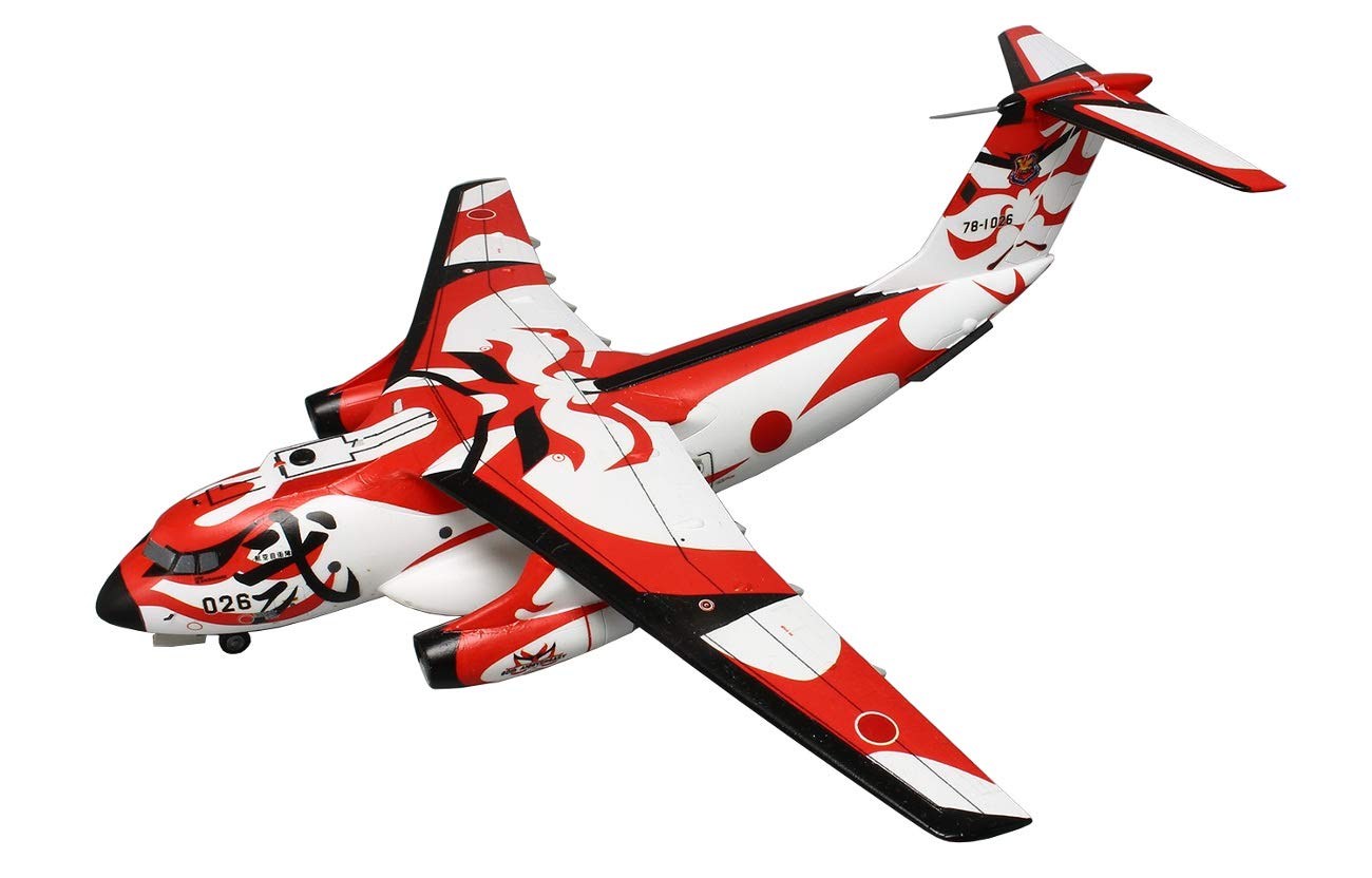 

PLATZ Air Force Transport 2nd Transport 60th Anniversary Painted Resin Kit 1/144 Self-Defense C-1 Aircraft, Wing, PC-8