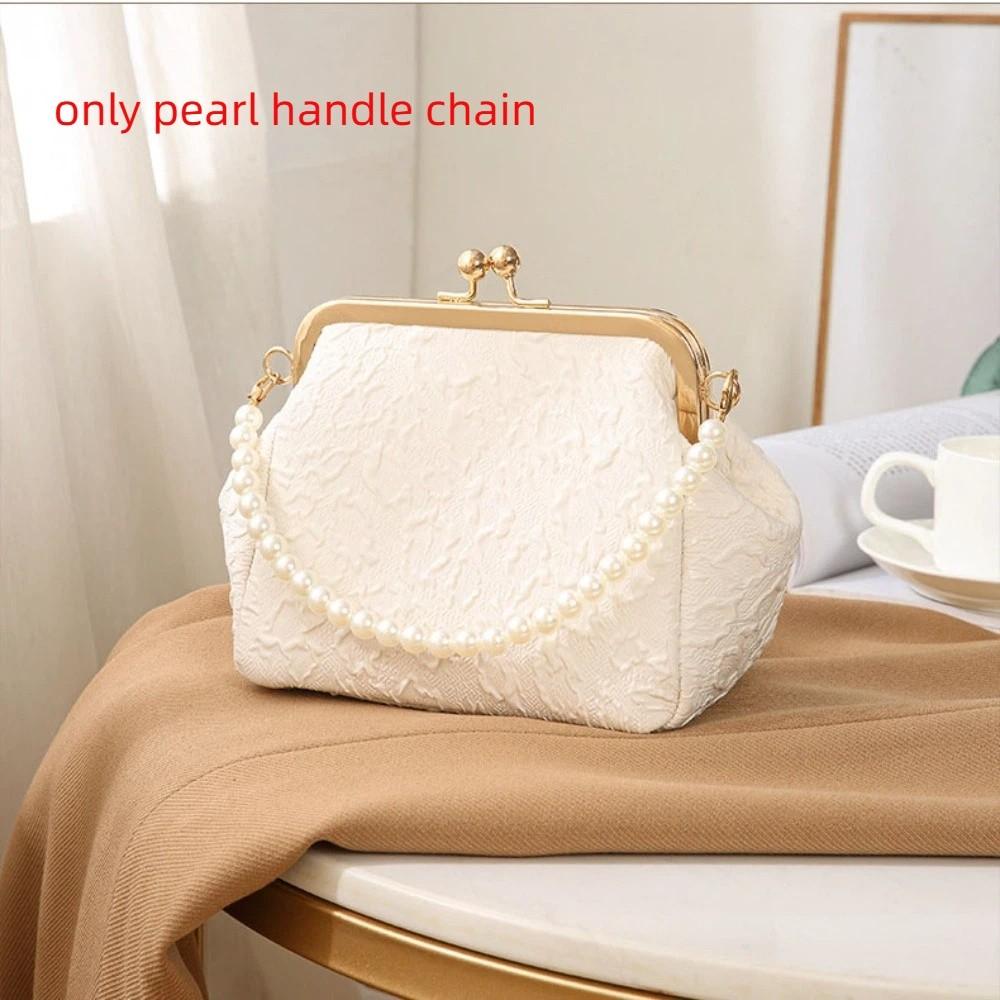 Large Capacity Chinese Style Crossbody Bag Solid Color Vintage Women s Handbag Daily Style C Beige