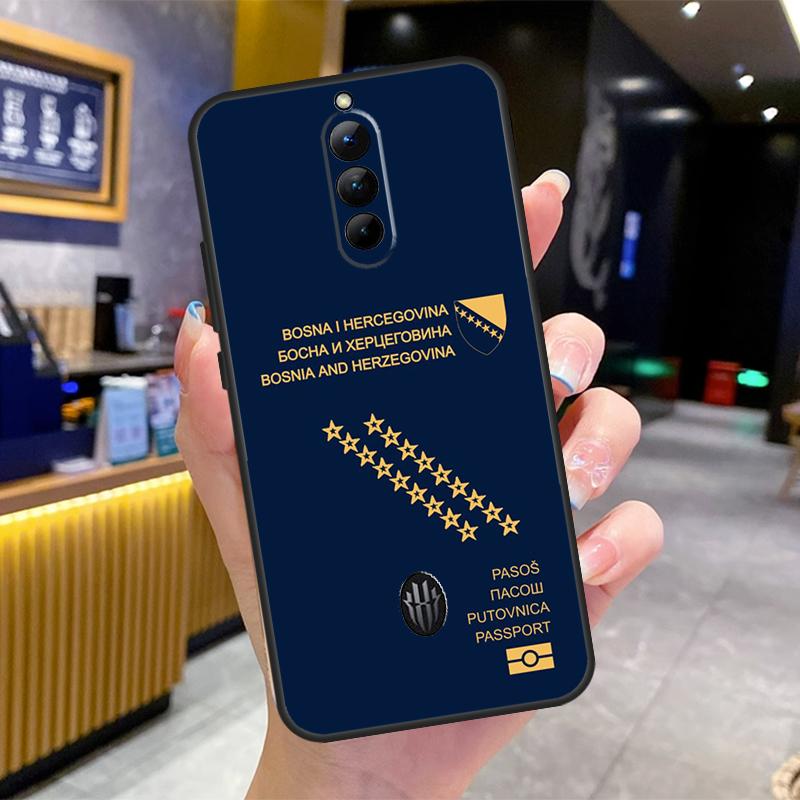 Custodia Portafoglio Passaporto Bosnia ed Erzegovina Per Nubia Red Magic 8S 9S Pro Plus 6S 7S 6 7 Pro 6R 5G RedMagic 9 8 10 Pro Plus Cover