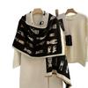 Women's Korean Style Cashew-Patterned Winter Scarf Shawl
