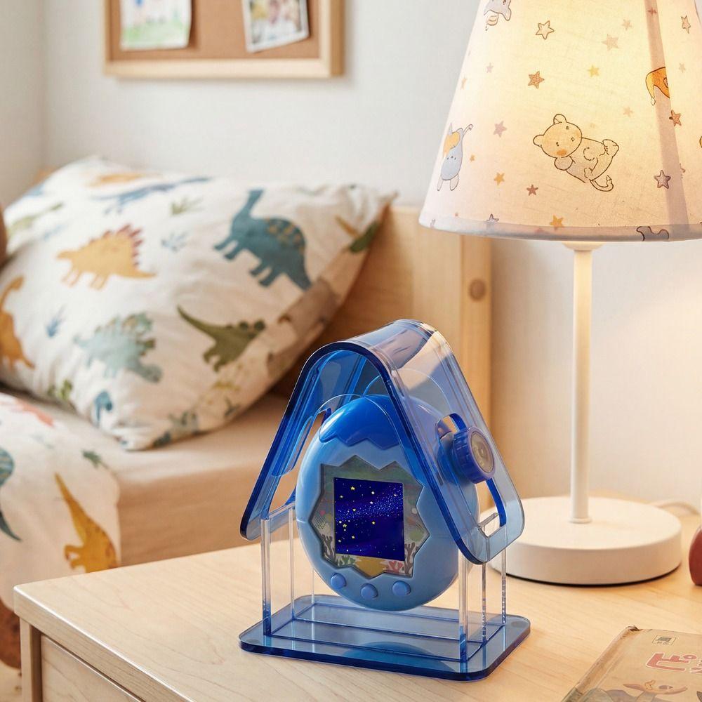 Transparent Protective Holder Shockproof Electronic Pet Holder for Tamagotchi Paradise Travel
