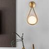 2025 New Vintage Led Wall Lamp Nordic Style For Bedroom Living Room Kitchen With Metal Side