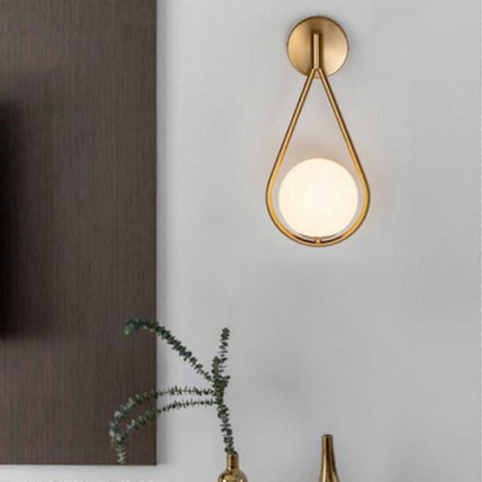 2025 New Vintage Led Wall Lamp Nordic Style For Bedroom Living Room Kitchen With Metal Side