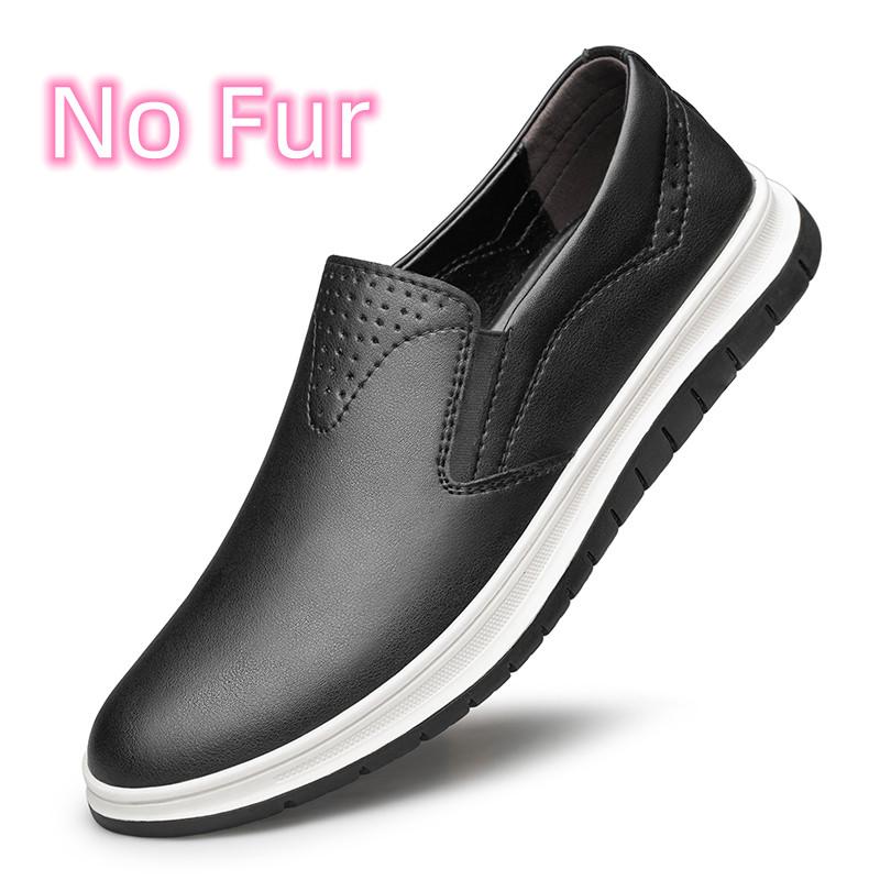 Fashion Men All-match Walking Shoes Genuine Leather Mens Loafers Male Comfortable Business Shoe Luxury Brand Men Vintage Casual Footwear