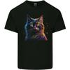 A Fantasy Cat With Cool Colours 7 Unisexs Light Cotton TShirt