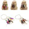Bohemian Stirnband Federkopfschmuck Mode Haaraccessoires Vintage Quaste Feder Stirnband Party Dekoration