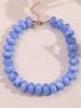 Collana Casual alla Moda con Perline in Resina Dopamina Charms Gioielli Chunky Adatta per Donne Uso Quotidiano Vacanze