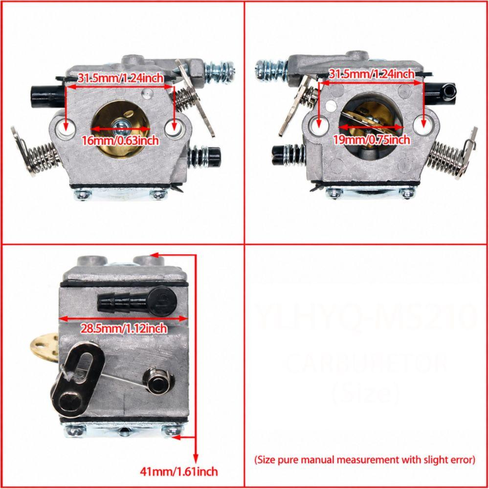 Easy Install Chainsaw Carburetor for Stihl 021 023 025 MS210 MS230 MS250 Zama C1Q-S11E,S11G