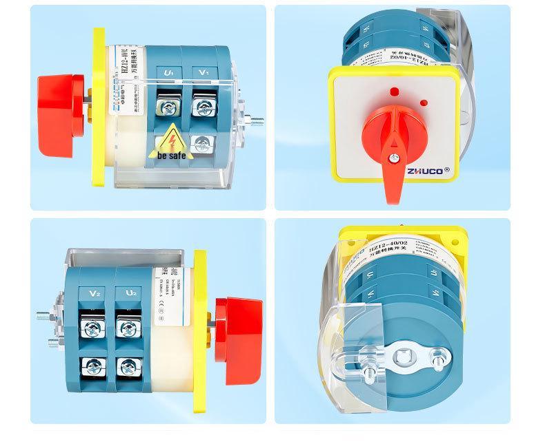 Zhuochao HZ12-40/04 0-1 Dual-Speed Dual-Position Power Disconnect Switch
