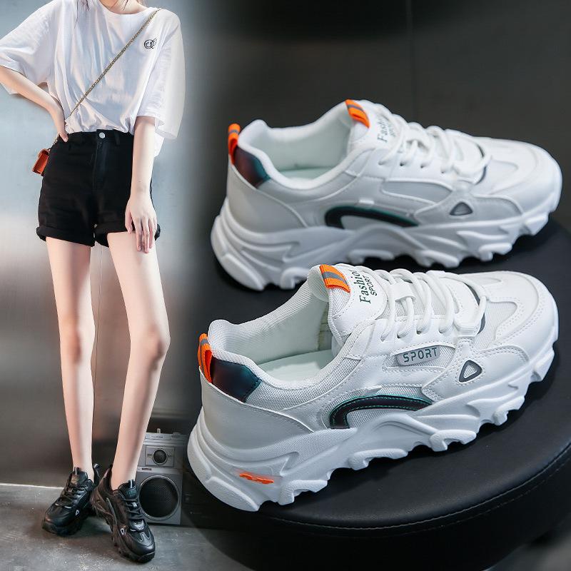 2025 spring and summer new Korean version platform dad shoes women's street shooting versatile sports shoes women's casual running shoes women's L200